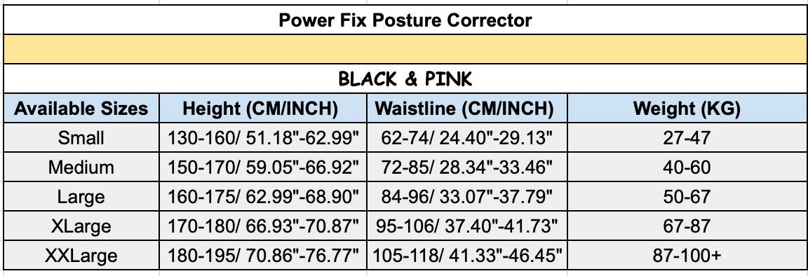 SALE Up to 40% OFF Power Fix Posture Corrector